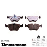 Передние тормозные колодки 216779951 Otto Zimmermann rd:z