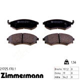 Передние тормозные колодки 217251701 Otto Zimmermann