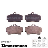Задние тормозные колодки 217921559 Otto Zimmermann