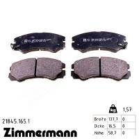 Передние тормозные колодки 218451651 Otto Zimmermann