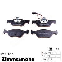 Передние тормозные колодки 219271751 Otto Zimmermann
