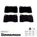 Передние тормозные колодки Zimmermann