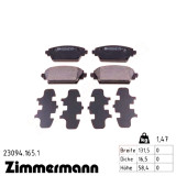 Передние тормозные колодки 230941651 Otto Zimmermann