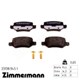 Задние тормозные колодки 231389451 Otto Zimmermann rd:z