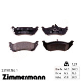 Задние тормозные колодки 231901651 Otto Zimmermann