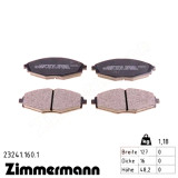 Передние тормозные колодки 232411601 Otto Zimmermann