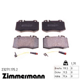 Передние тормозные колодки 232711752 Otto Zimmermann