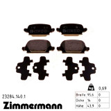 Задние тормозные колодки 232841401 Otto Zimmermann
