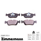 Передние тормозные колодки 232871759 Otto Zimmermann