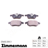 Передние тормозные колодки 234022003 Otto Zimmermann