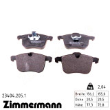 Передние тормозные колодки 234042051 Otto Zimmermann