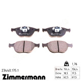 Передние тормозные колодки 234401751 Otto Zimmermann