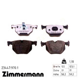 Задние тормозные колодки 234479701 Otto Zimmermann rd:z