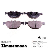 Передние тормозные колодки 234482101 Otto Zimmermann