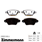 Задние тормозные колодки 235579701 Otto Zimmermann rd:z