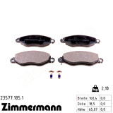 Передние тормозные колодки 235771851 Otto Zimmermann