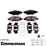 Передние тормозные колодки 235981801 Otto Zimmermann