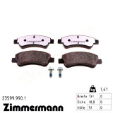 Передние тормозные колодки 235999901 Otto Zimmermann rd:z