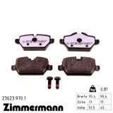 Задние тормозные колодки 236239701 Otto Zimmermann rd:z