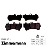 Передние тормозные колодки 236931659 Otto Zimmermann