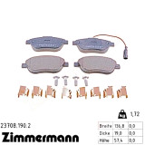 Передние тормозные колодки 237081902 Otto Zimmermann