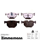 Задние тормозные колодки 237329701 Otto Zimmermann rd:z
