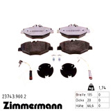 Передние тормозные колодки 237439002 Otto Zimmermann rd:z