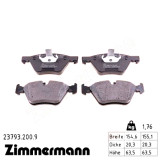 Передні гальмівні колодки 237932009 Otto Zimmermann