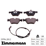Передние тормозные колодки 237942002 Otto Zimmermann