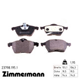 Передние тормозные колодки 237981951 Otto Zimmermann