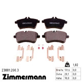 Передние тормозные колодки 238812003 Otto Zimmermann