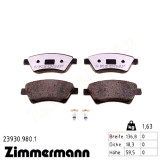 Передние тормозные колодки 239309801 Otto Zimmermann rd:z