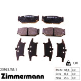 Передні гальмівні колодки 239631551 Otto Zimmermann