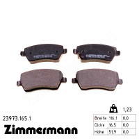Передние тормозные колодки 239731651 Otto Zimmermann