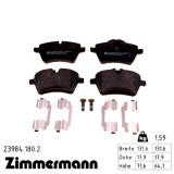 Передние тормозные колодки 239841802 Otto Zimmermann