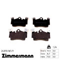 Задние тормозные колодки Zimmermann
