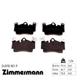 Задние тормозные колодки 240101659 Otto Zimmermann