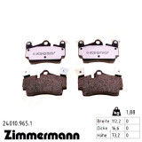 Задние тормозные колодки 240109651 Otto Zimmermann rd:z