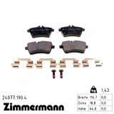 Передние тормозные колодки 240771904 Otto Zimmermann