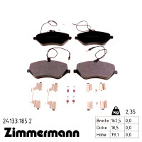 Передние тормозные колодки 241331852 Otto Zimmermann