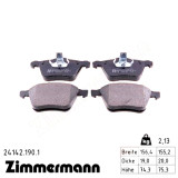 Передние тормозные колодки 241421901 Otto Zimmermann