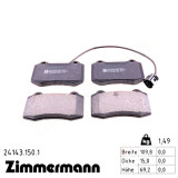 Передние тормозные колодки 241431501 Otto Zimmermann