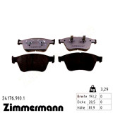 Передние тормозные колодки 241769101 Otto Zimmermann rd:z