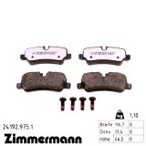 Задние тормозные колодки 241929751 Otto Zimmermann rd:z