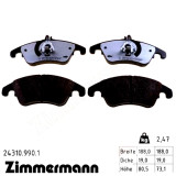 Передние тормозные колодки 243109901 Otto Zimmermann rd:z