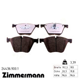 Передние тормозные колодки 244369001 Otto Zimmermann rd:z