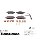 Задние тормозные колодки Zimmermann