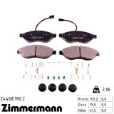 Передние тормозные колодки 244681902 Otto Zimmermann