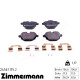 24561.175.2 Задние тормозные колодки Otto Zimmermann