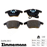 Передние тормозные колодки 246962002 Otto Zimmermann